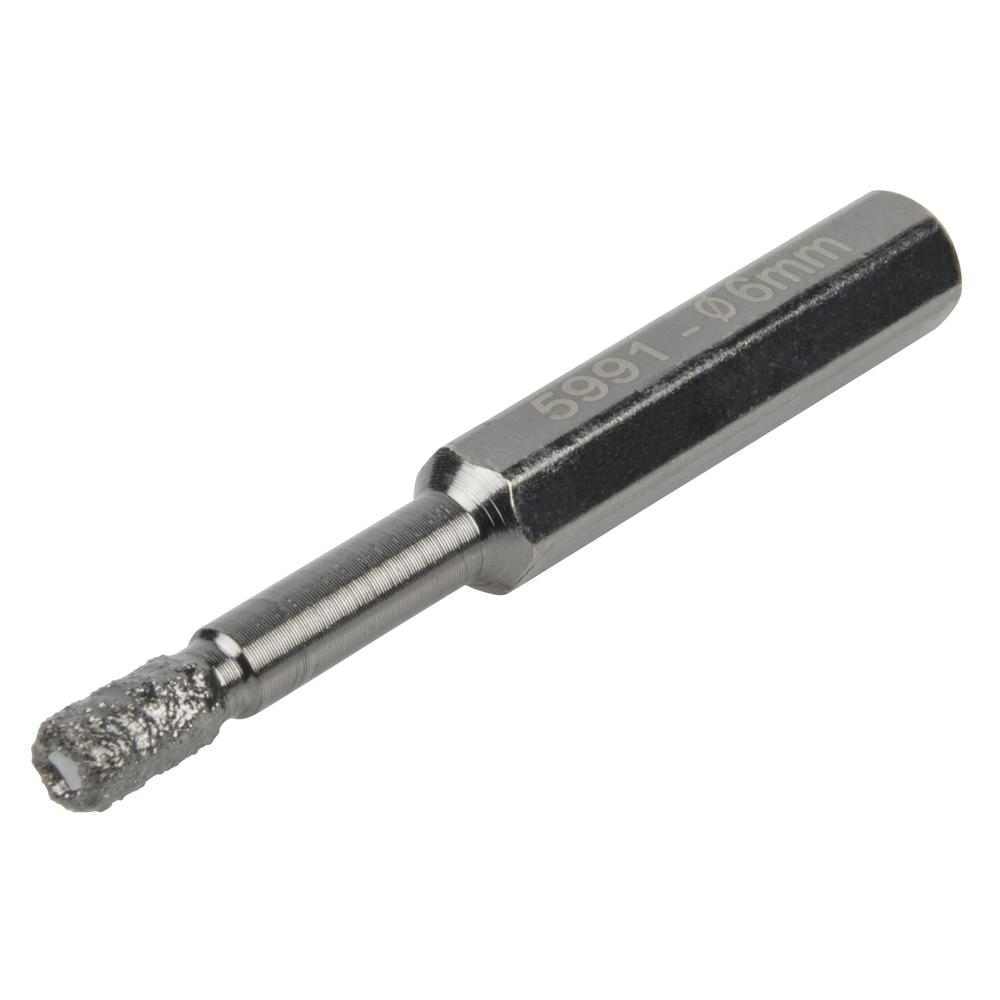 Wolfcraft Dijamantno Svrdlo Za Suho Bušenje 6-STR Prihvat / fi 6 x 30 mm – 5991000