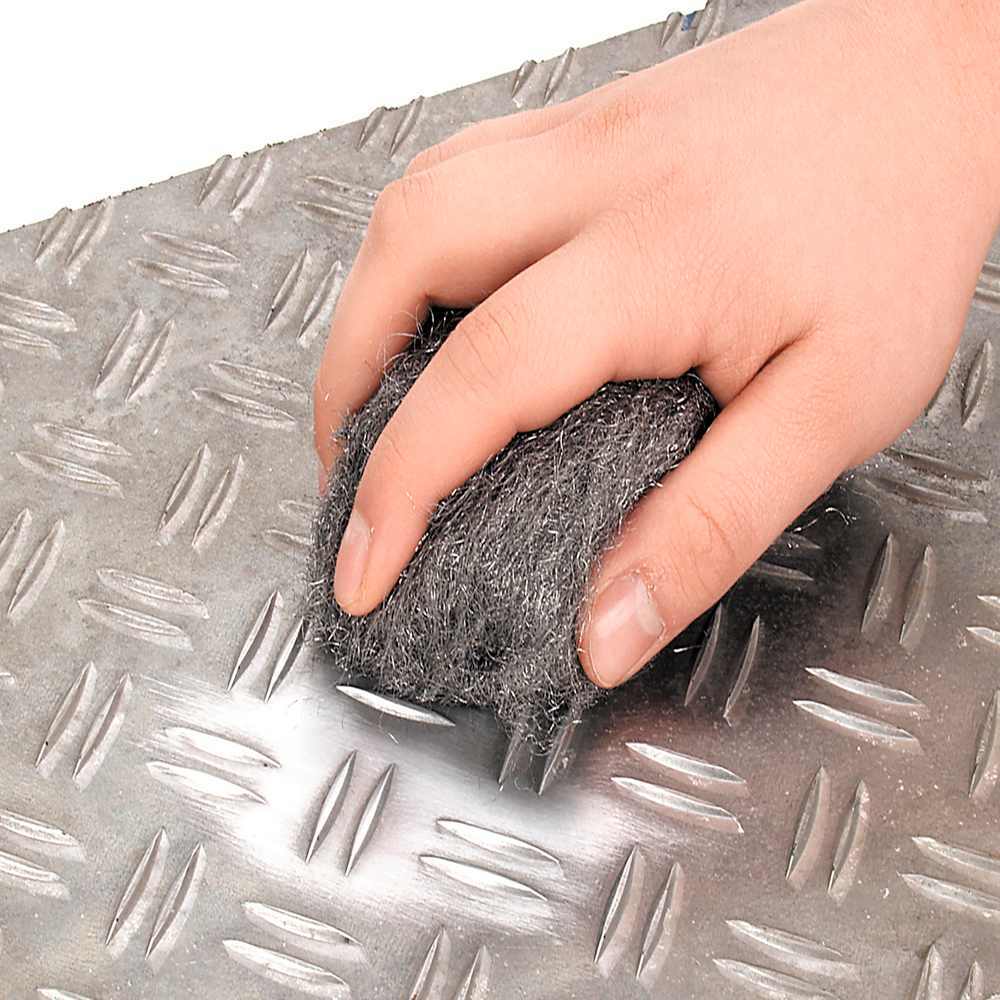 Wolfcraft Čelična Vuna Za Poliranje i Čišćenje Finoća: 0 Fina / 200 gr – 6097000 - Slika 3