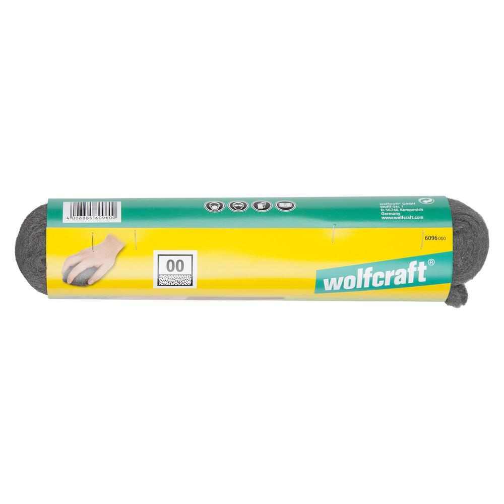 Wolfcraft Čelična Vuna Za Poliranje i Čišćenje Finoća: 00 Vrlo Fina / 200 gr – 6096000 - Slika 4