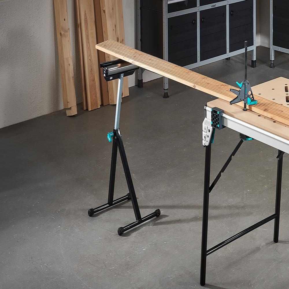 Wolfcraft Stalak Višenamjenski Sa Valjkom i Kuglicama 630 – 1.000 mm – 6102300 - Slika 8