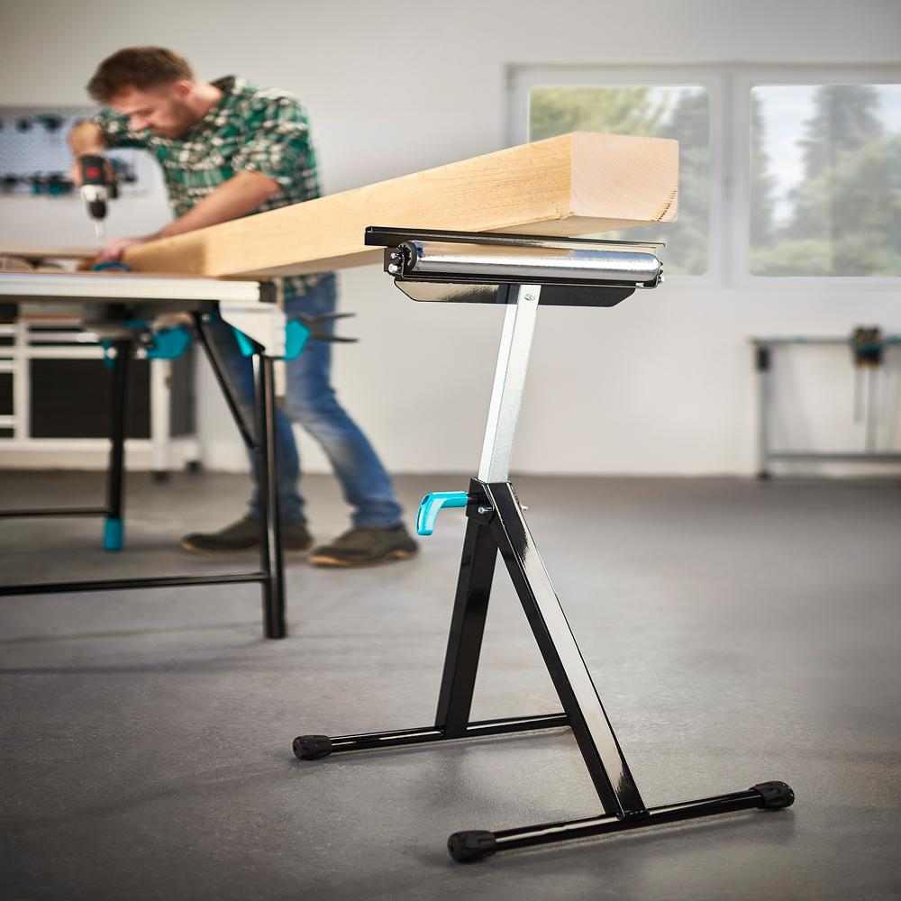 Wolfcraft Stalak Višenamjenski Sa Valjkom i Kuglicama 630 – 1.000 mm – 6102300 - Slika 5