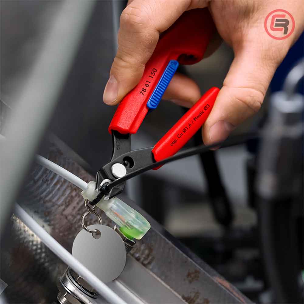 Knipex Kliješta Sječice Elektroničarska "Slim Knips" 150 mm Sa Plastičnom Futrolom – 78 61 150 V01 - Slika 10