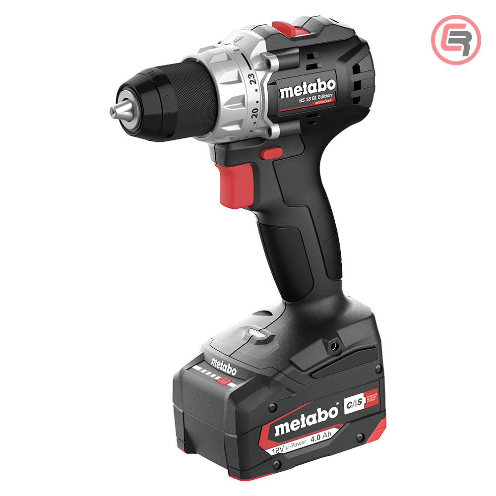 Metabo Bušilica – Odvijač Aku BS 18 BL Edition 18V / 1 x AKU LiPOWER (4,0 Ah) + SC 36 – 613159900