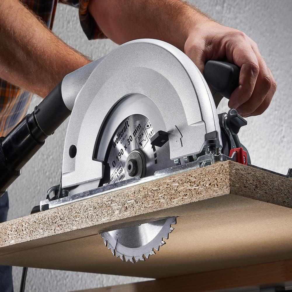 Wolfcraft List Kružne Pile 184 x 2,4 x 20 / 16 mm / Z=22 TCT (brzi, grubi rezovi) Za Ručne Kružne Pile – 6646000 - Slika 4