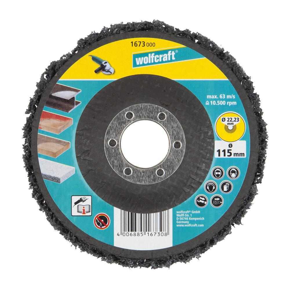 Wolfcraft Brusni Disk Univerzalni Za Čišćenje fi 115 x 22,23 mm - 1673000 - Slika 5