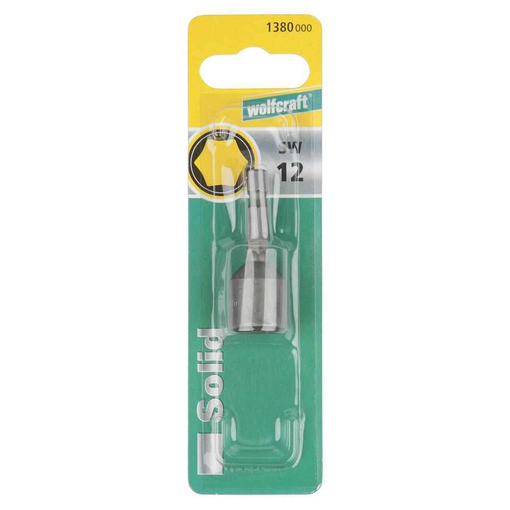 Wolfcraft Bit Nastavak Ključ Nasadni 12 mm Magnetni – 1380000 - Slika 2