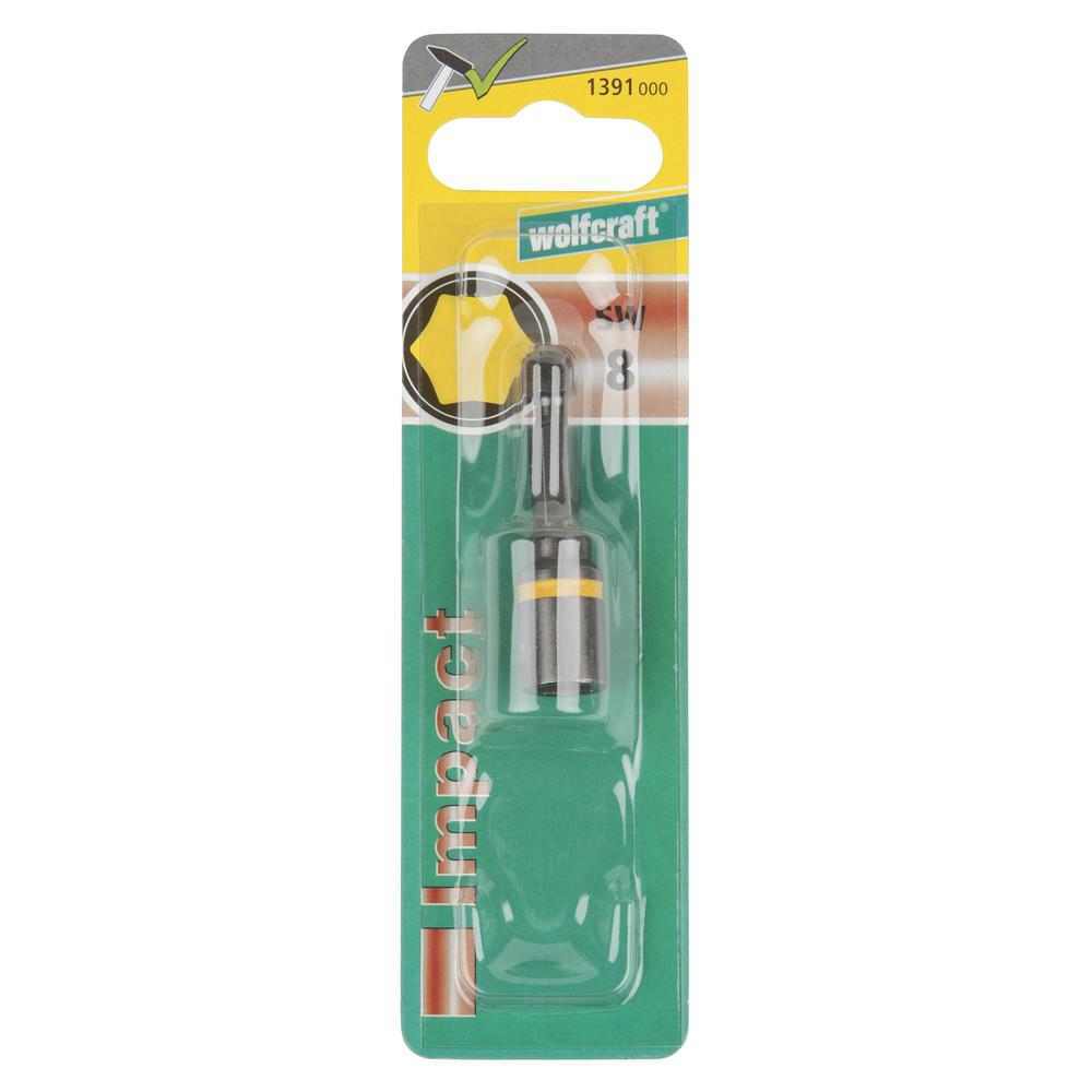 Wolfcraft Bit Nastavak Ključ Nasadni 8 / 50 mm Magnetni Udarni – 1391000 - Slika 2