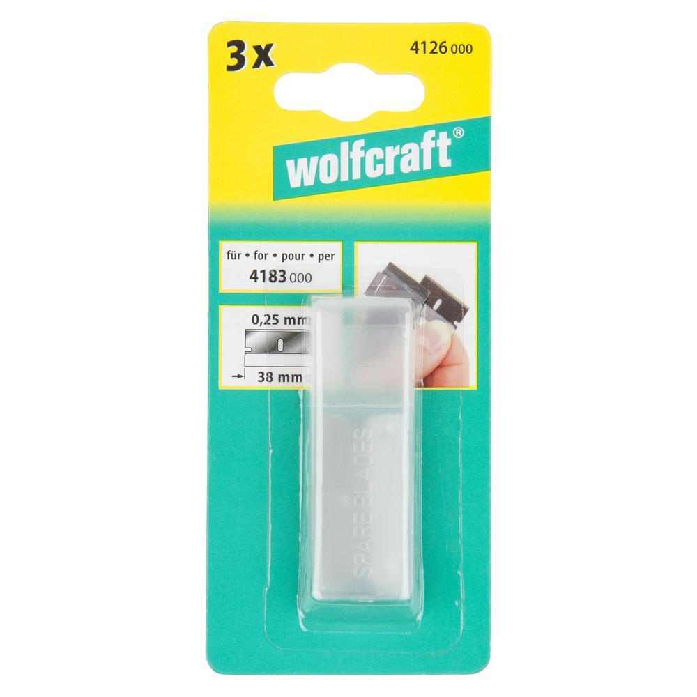 Wolfcraft Nož Za Strugač 38 / 0,25 mm / 3 kom – 4126000 - Slika 4