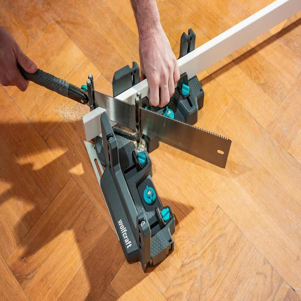 Wolfcraft Šablon Podesivi Za Kutno Rezanje 120 mm / 85 – 275* – 6956000 - Slika 8