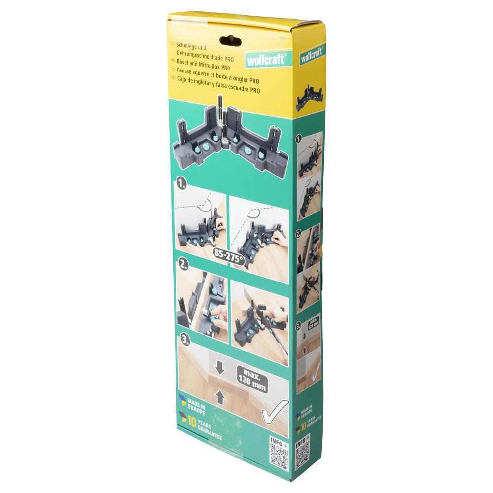 Wolfcraft Šablon Podesivi Za Kutno Rezanje 120 mm / 85 – 275* – 6956000 - Slika 14