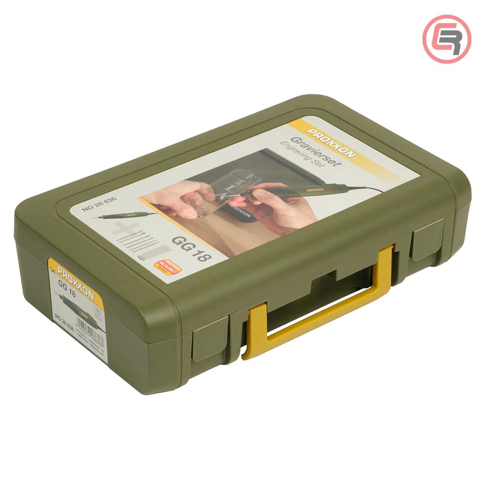 Proxxon Gravirka GG 18 U Setu Sa Priborom 240V – 28636 - Slika 2