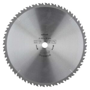 Wolfcraft List Kružne Pile 450 x 3,5 x 30 mm / Z=40 TCT (brzi, grubi rezovi) Za Stolne Kružne Pile – 6595000