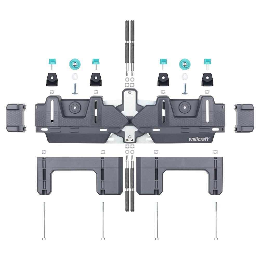 Wolfcraft Šablon Podesivi Za Kutno Rezanje 120 mm / 85 – 275* – 6956000 - Slika 5