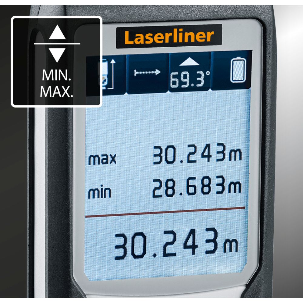 Laserliner Laserski Metar Daljinomjer LaserRange-Master Gi7 Pro / 0,05 – 70 m – 080.847A - Slika 2