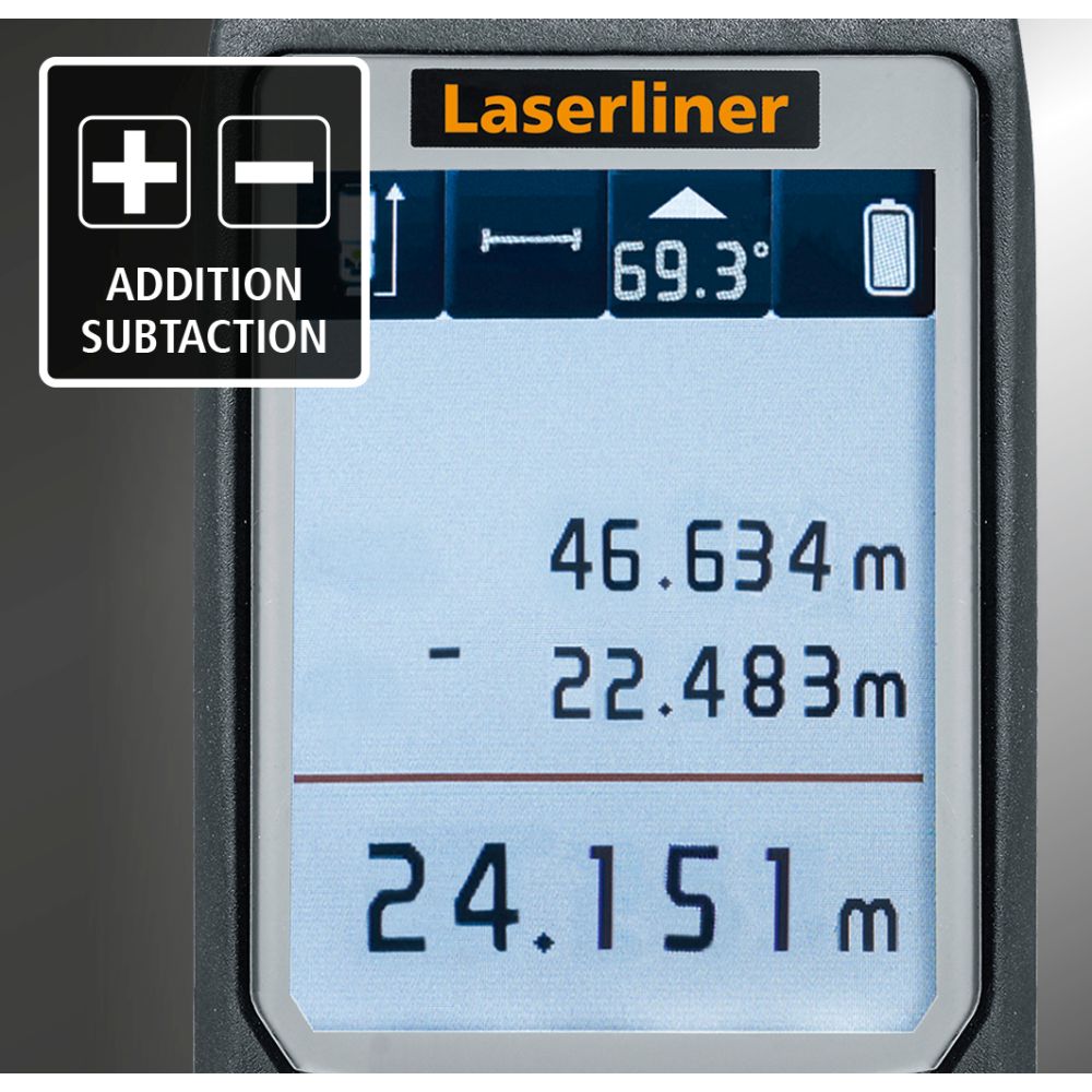 Laserliner Laserski Metar Daljinomjer LaserRange-Master Gi7 Pro / 0,05 – 70 m – 080.847A - Slika 4