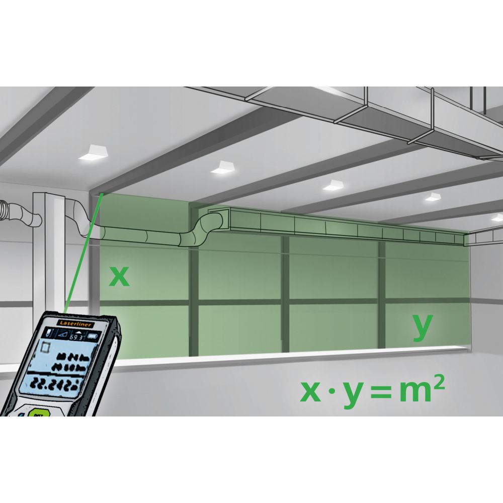 Laserliner Laserski Metar Daljinomjer LaserRange-Master Gi7 Pro / 0,05 – 70 m – 080.847A - Slika 11