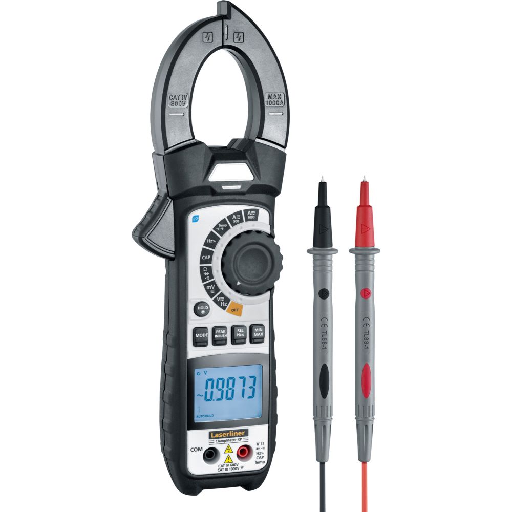Laserliner Strujna Kliješta Multimetar Digitalni ClampMeter XP CAT III 1000V / CAT IV 600V – 083.043A