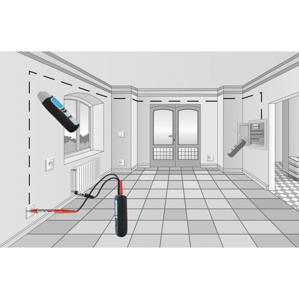 Laserliner Tragač Kablova CableTracer Pro – 083.070A - Slika 6