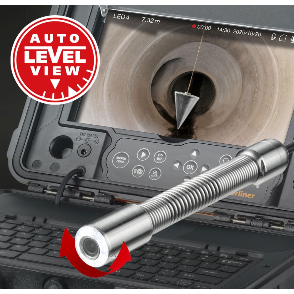 Laserliner Kamera Za Inspekciju Cijevi DrainInspector HD30 / 23 mm / 30 m – 084.230A - Slika 3