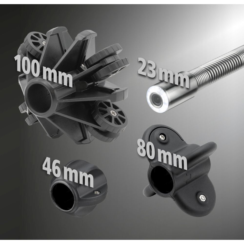 Laserliner Kamera Za Inspekciju Cijevi DrainInspector HD30 / 23 mm / 30 m – 084.230A - Slika 5