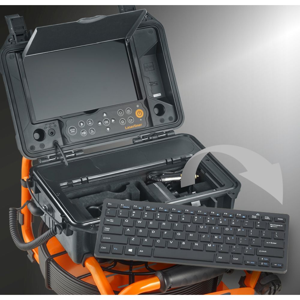 Laserliner Kamera Za Inspekciju Cijevi DrainInspector HD30 / 23 mm / 30 m – 084.230A - Slika 6