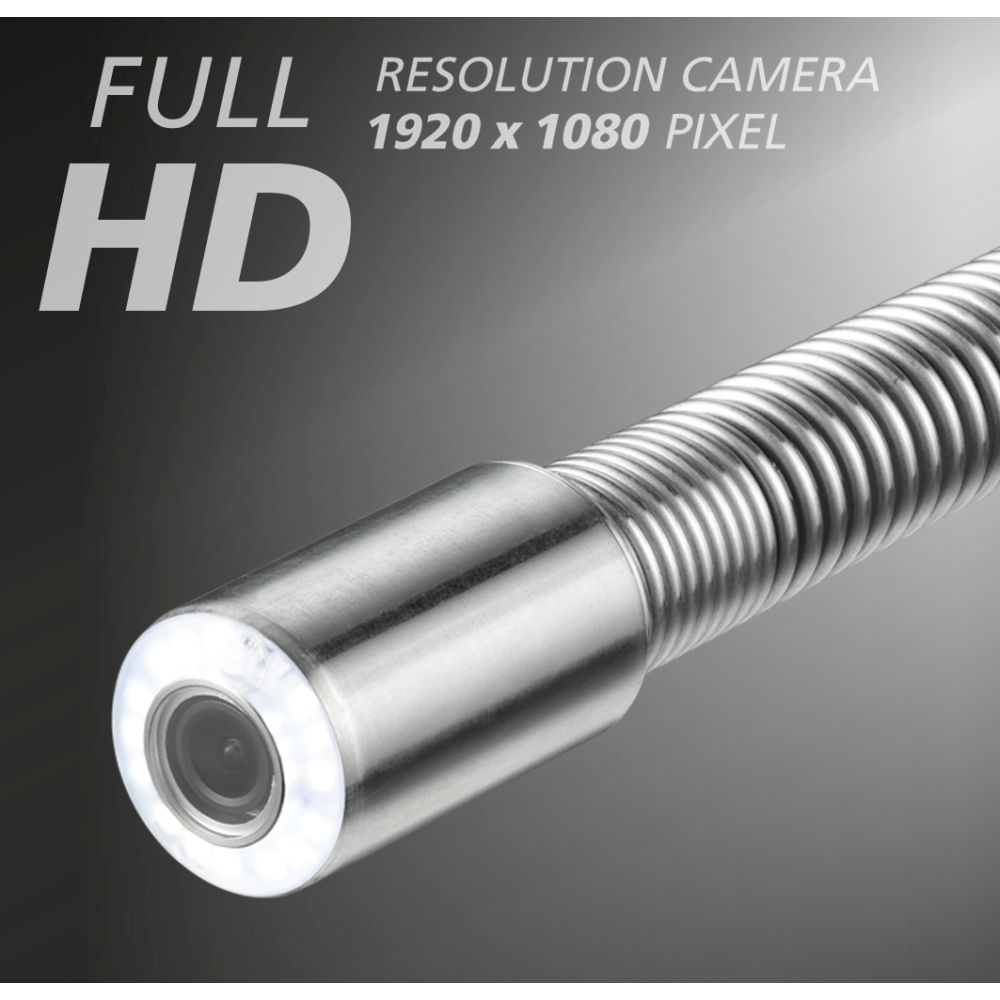 Laserliner Kamera Za Inspekciju Cijevi DrainInspector HD30 / 23 mm / 30 m – 084.230A - Slika 8