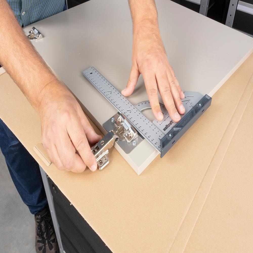 Wolfcraft Set Za Popravak Šarki Vrata Namještaja - Strana Vrata / 17 dijelni - 4658000 - Slika 6