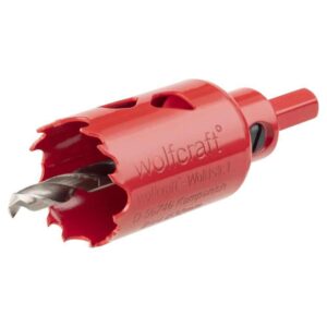 Wolfcraft Kruna HSS Bi-Metal fi 32 mm / 6-Kutni Prihvat 9,5 mm – 5466000