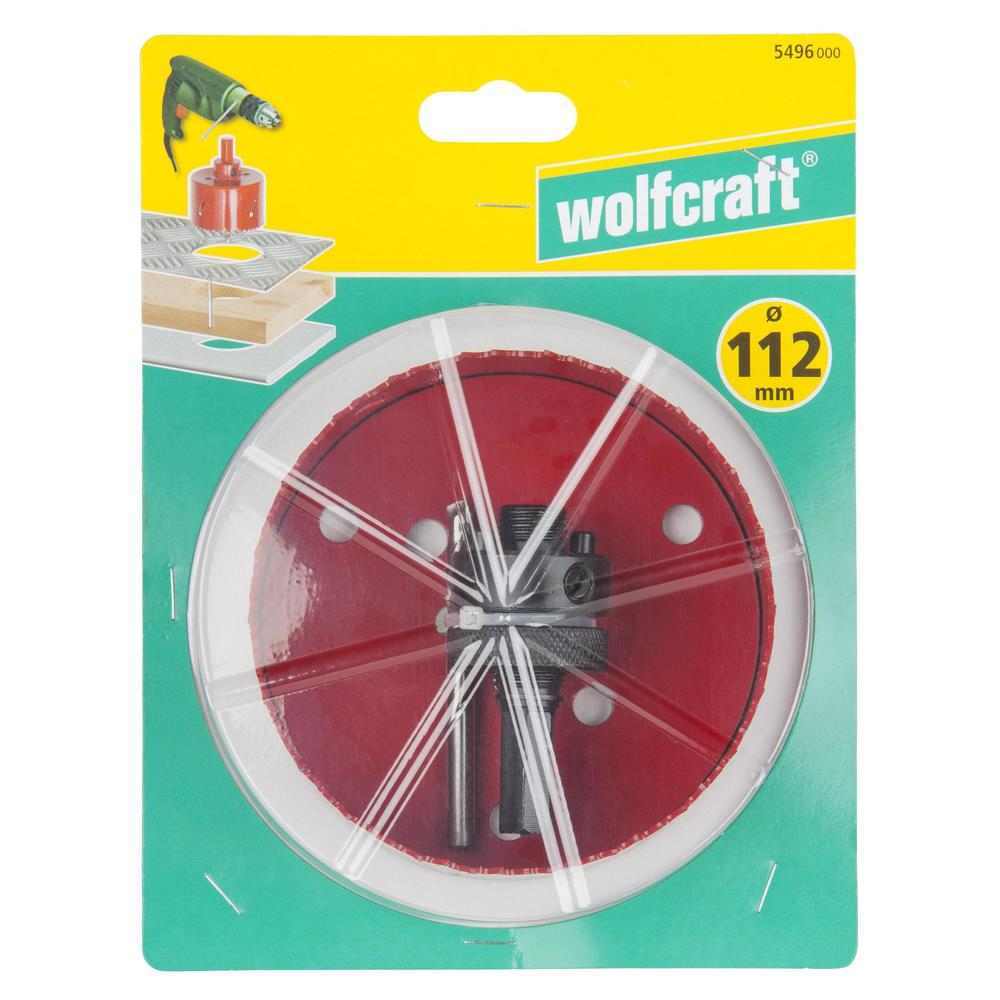 Wolfcraft Kruna HSS Bi-Metal fi 112 mm / 6-Kutni Prihvat 11 mm – 5496000 - Slika 7