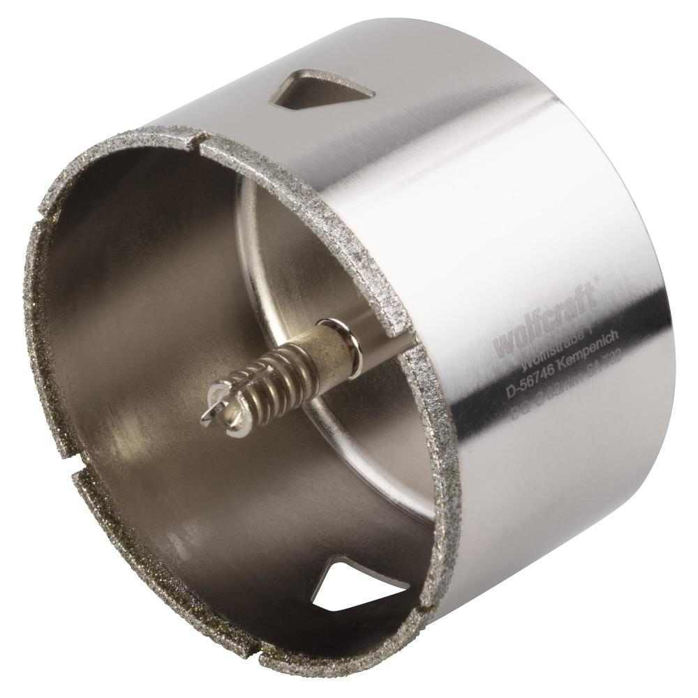 Wolfcraft Kruna Dijamantna Za Pločice "Ceramic" fi 83 / 45 mm Osovina 10 mm – 5933000 - Slika 3