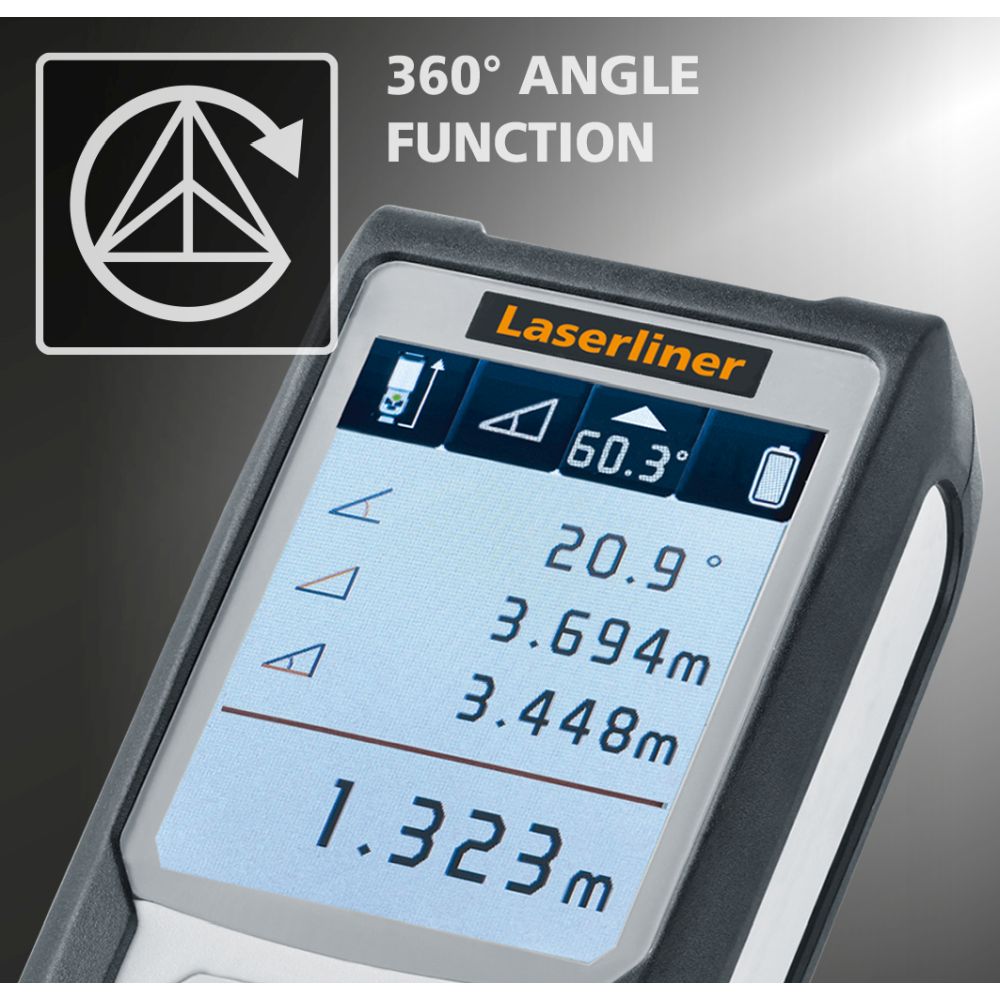 Laserliner Laserski Metar Daljinomjer LaserRange-Master Gi7 Pro / 0,05 – 70 m – 080.847A - Slika 3