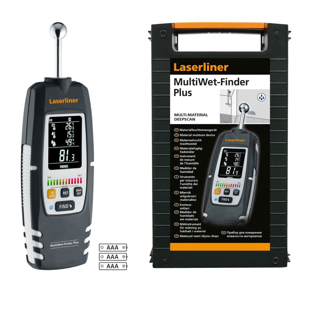 Laserliner Mjerač Vlage MultiWet-Finder Plus – 082.091A - Slika 7