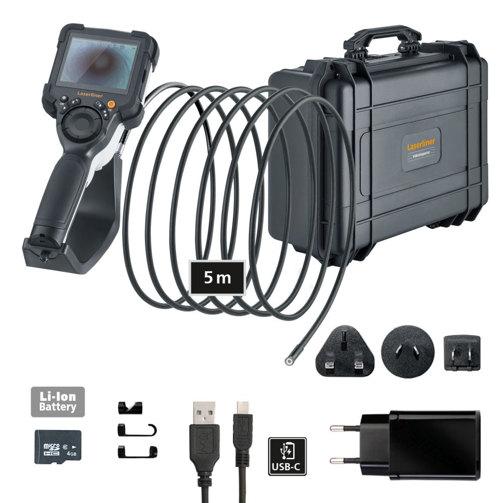 Laserliner Inspekcijska Kamera VideoInspector XXL / 3,5" / 7,9 mm / 5 m – 082.238A - Slika 6