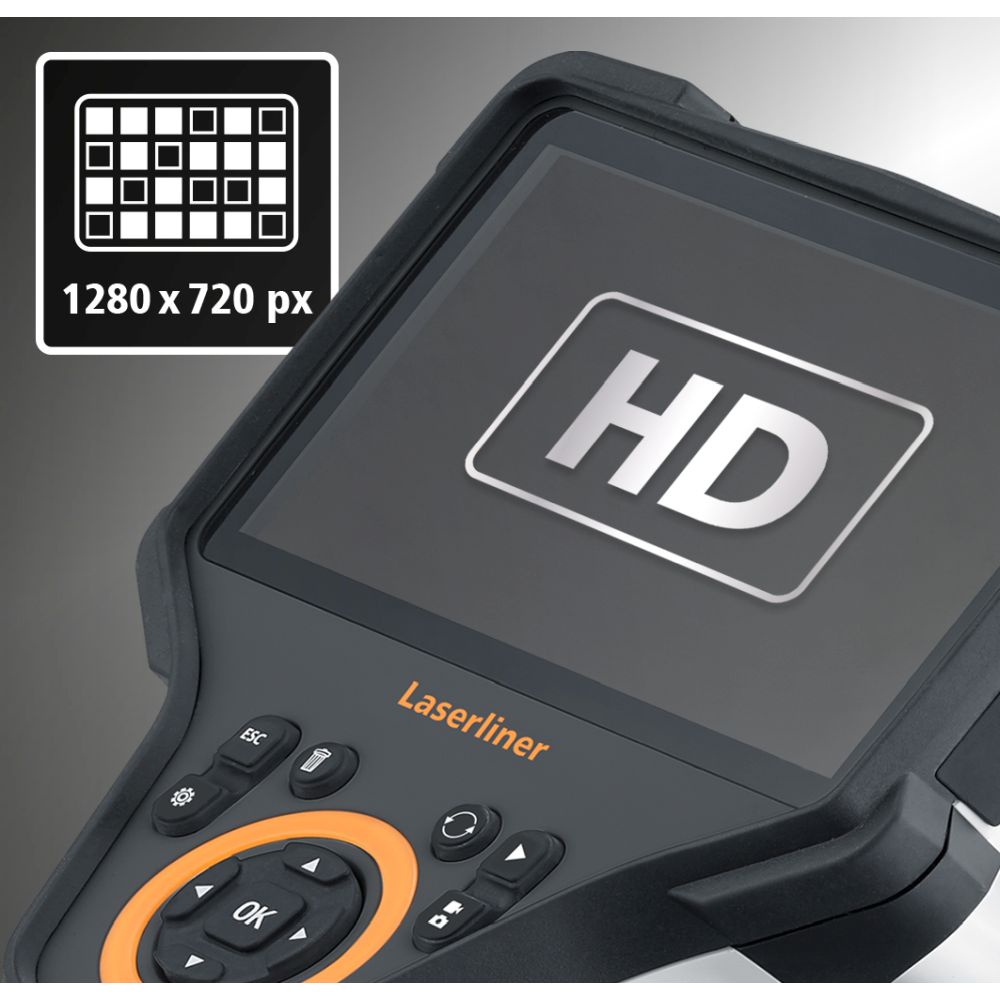 Laserliner Inspekcijska Kamera VideoFlex HD Duo / 5" TFT / 5 mm / 2 m – 082.283A - Slika 2