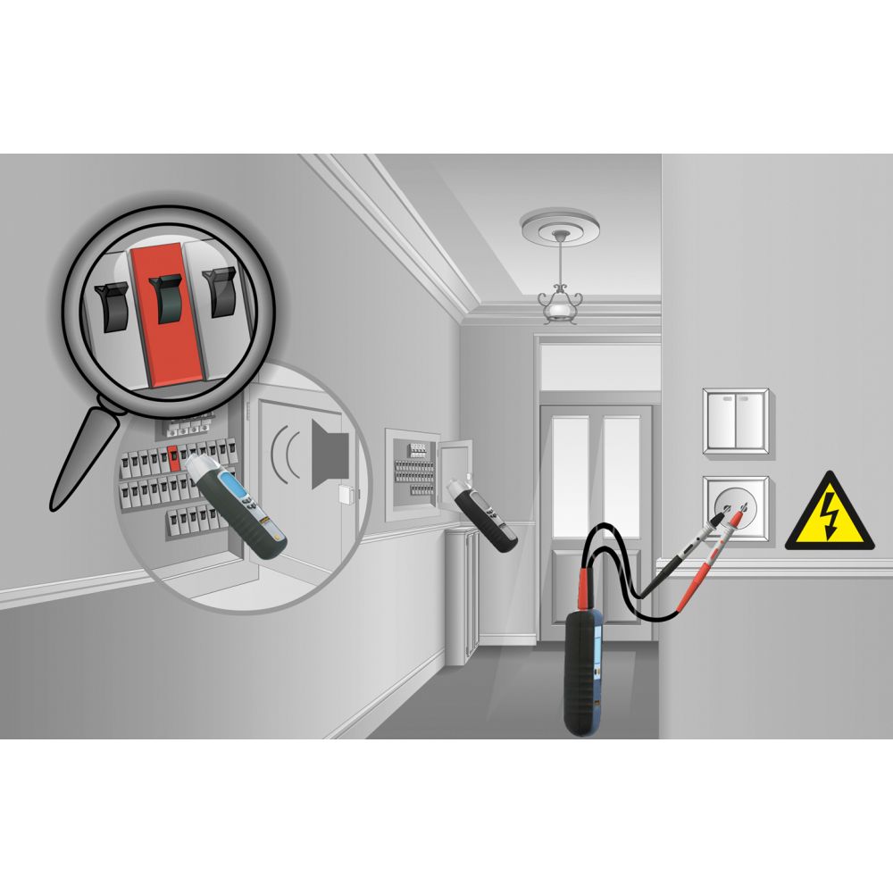 Laserliner Tragač Kablova CableTracer Pro – 083.070A - Slika 9