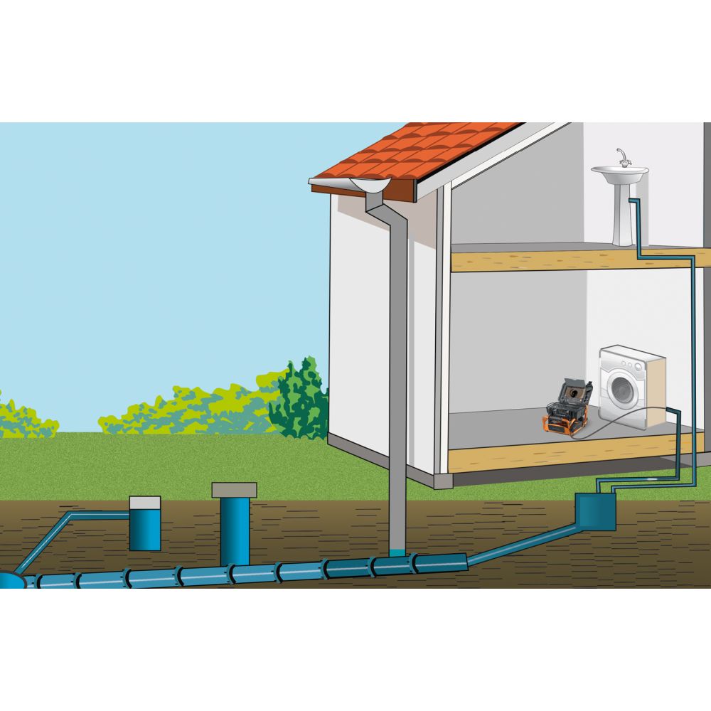 Laserliner Kamera Za Inspekciju Cijevi DrainInspector HD30 / 23 mm / 30 m – 084.230A - Slika 12