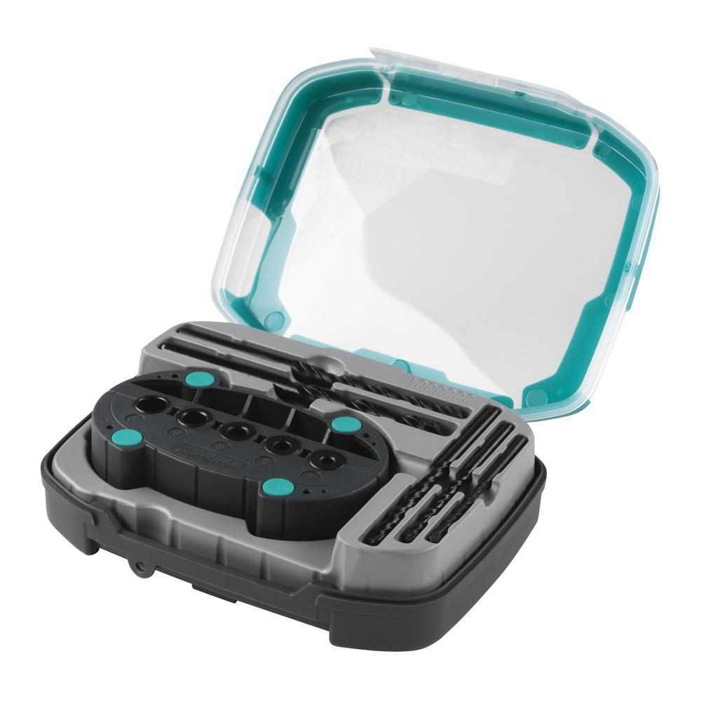 Wolfcraft Garnitura Svrdala Univerzalna Sa Pomagalom 4, 5, 6, 8 i 10 mm / 6 dijelna – 1000000