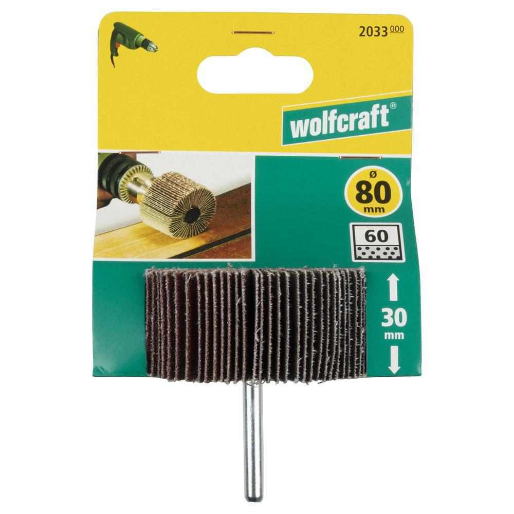Wolfcraft Lepezasti Brus fi 80 x 30 mm / GR 60 Prihvat 6 mm – 2033000 - Slika 7