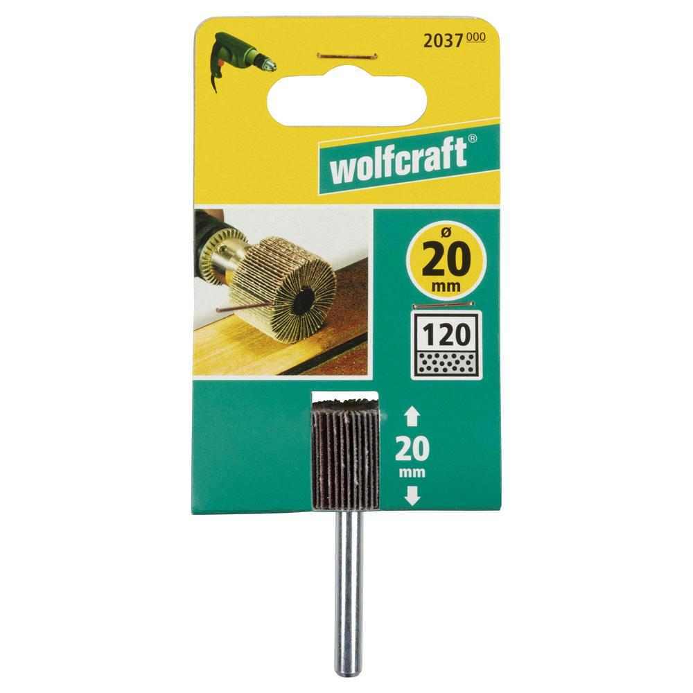 Wolfcraft Lepezasti Brus fi 20 x 20 mm / GR 120 Prihvat 6 mm – 2037000 - Slika 7