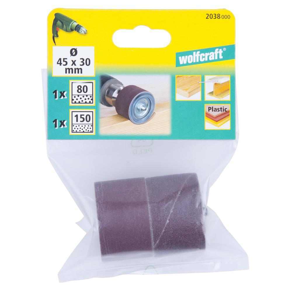 Wolfcraft Brusni Valjak 45 x 30 mm / GR 80 i 150 Osovina 6 mm – 2038000 - Slika 3