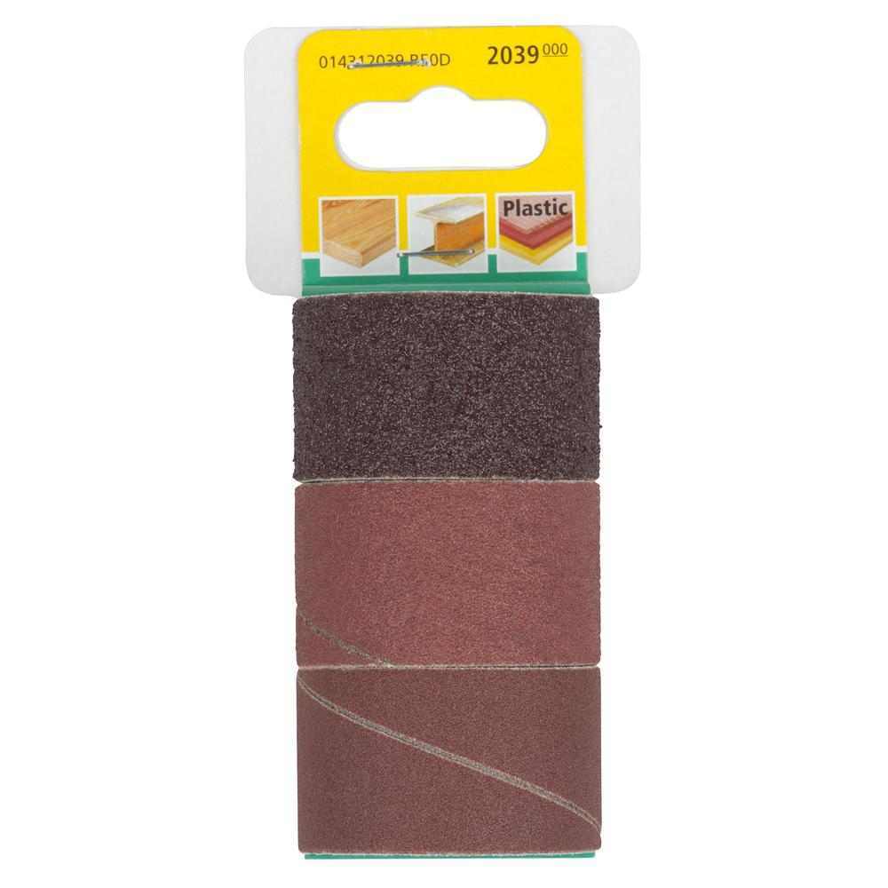 Wolfcraft Brusne Trake 45 x 30 mm Set Za Brusni Valjak / GR 50, 80 i 150 / 3 dijelni – 2039000 - Slika 3