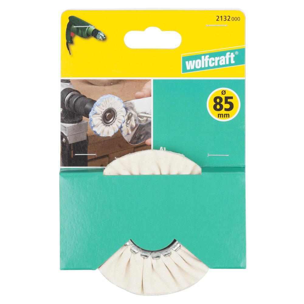 Wolfcraft Disk Za Poliranje fi 85 x 10 mm Prihvat 10 mm – 2132000 - Slika 6