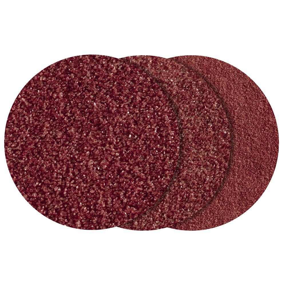 Wolfcraft Papir Brusni Čičak fi 125 mm Set GR. 60, 80, 240 Drvo / Metal / 5 dijelni – 2216000