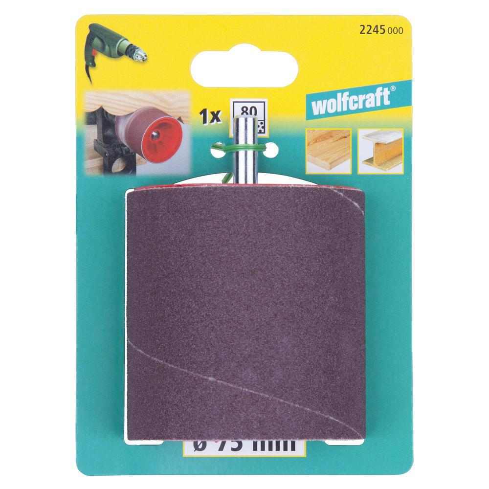 Wolfcraft Brusni Valjak 75 x 80 mm / GR 80 Osovina 8 mm – 2245000 - Slika 4