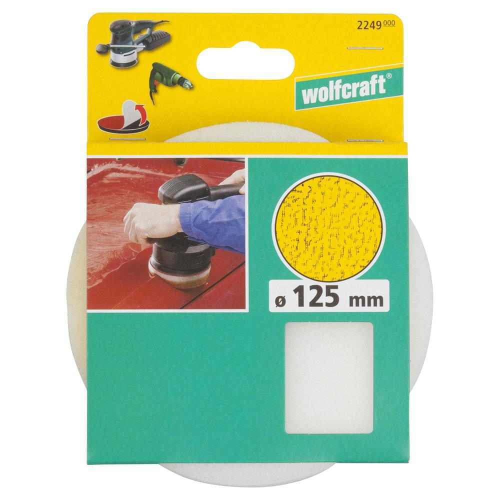 Wolfcraft Spužva Za Poliranje Na Čičak FixoFlex fi 125 mm – 2249000 - Slika 4
