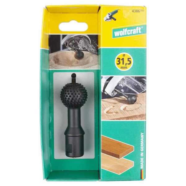 Wolfcraft Glodalo Kuglasto fi 31,50 mm Za Kutnu Brusilicu - 4386000 - Slika 8