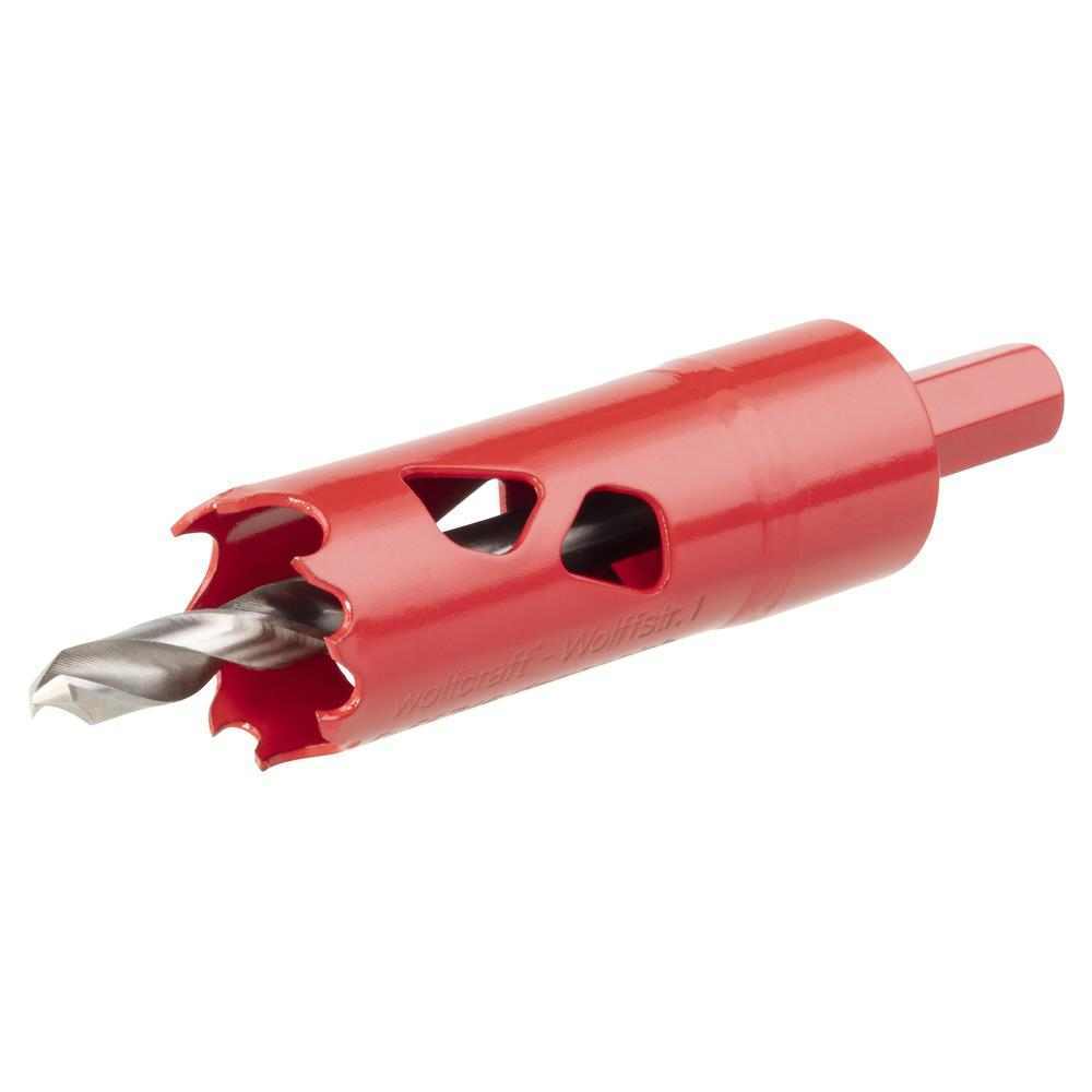 Wolfcraft Kruna HSS Bi-Metal fi 22 mm / 6-Kutni Prihvat 9,5 mm – 5463000