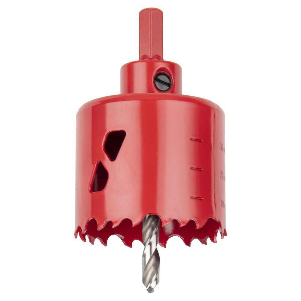 Wolfcraft Kruna HSS Bi-Metal fi 54 mm / 6-Kutni Prihvat 9,5 mm – 5472000 - Slika 2