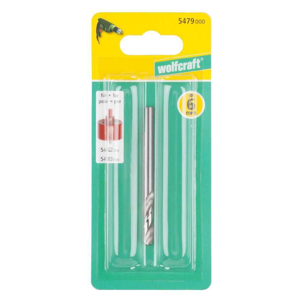 Wolfcraft Svrdlo Burgija Za Centriranje HSS fi 6 / 68 mm Za Krune Bi-Metal – 5479000 - Slika 3