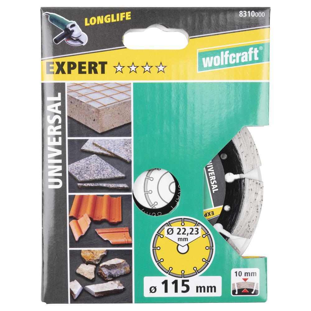 Wolfcraft Dijamantna Rezna Ploča "Pro Laser Universal" 115×22,23 mm – 8310000 - Slika 4
